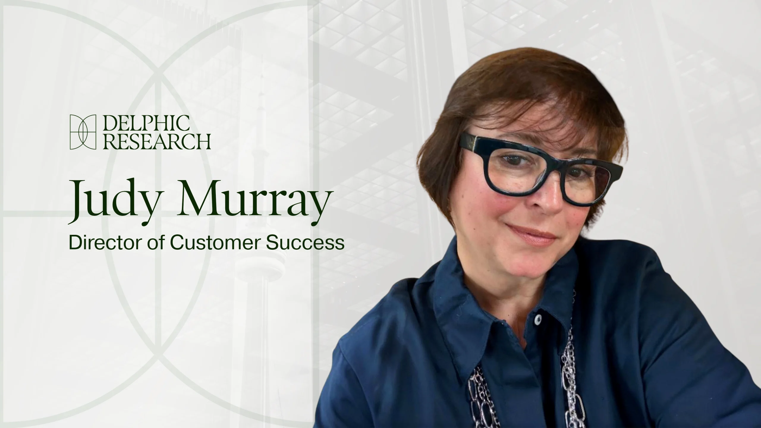Delphic Research Group Inc. Announces Appointment of Judy Murray as Director of Customer Success